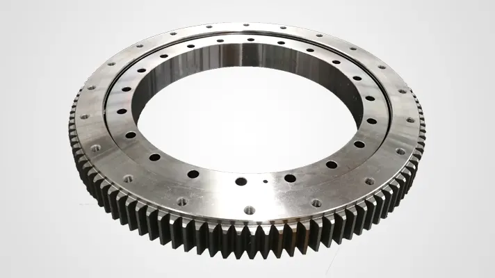 Ball and roller combination slewing bearing