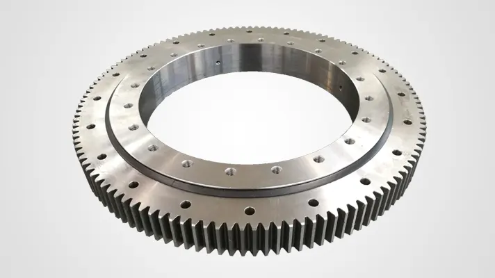 Single row ball type slewing bearing